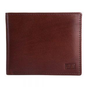 RFID Blocking Bifold Genuine Leather Slim Leather Wallet For Men | Brown